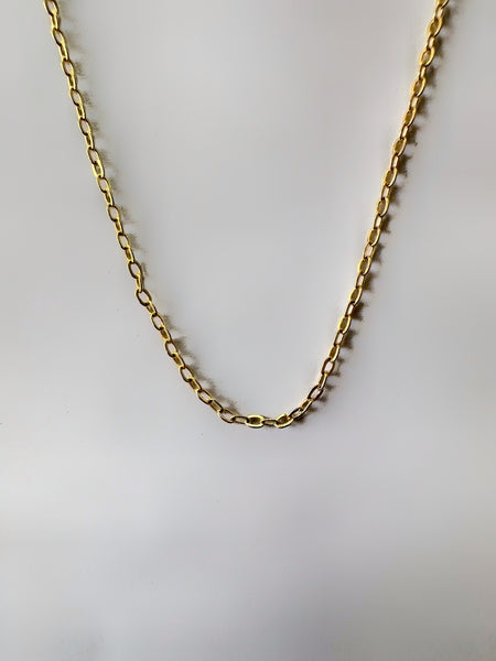 Anti tarnish chain -1mm