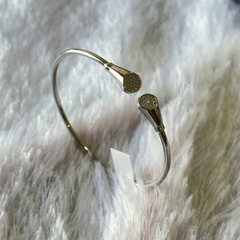 Adjustable Minimalist Anti Tarnish Bracelet - Silver