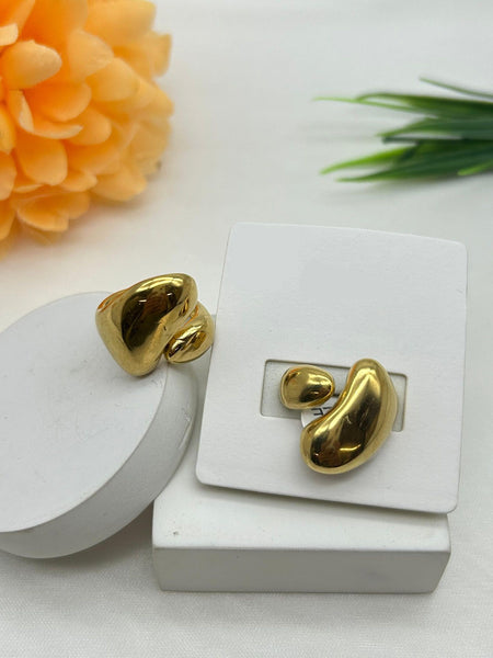 Anti Tarnish Adjustable Ring
