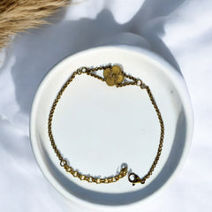Anti Tarnish Clover Bracelet
