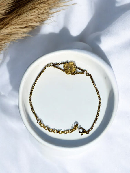 Anti Tarnish Clover Bracelet
