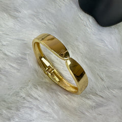 Anti Tarnish Cuff Bracelet - Gold