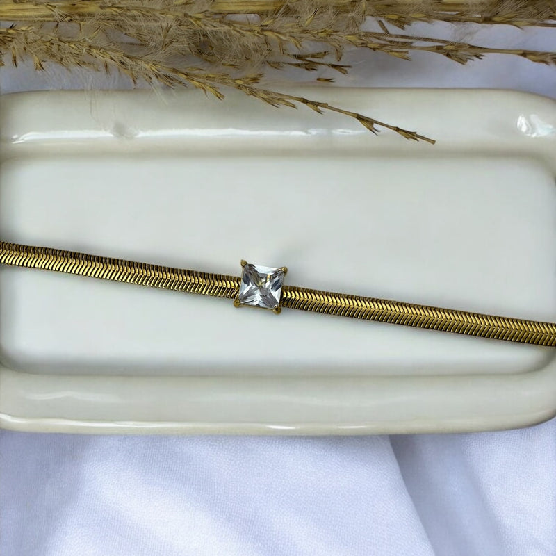 Anti Tarnish Snake Chain Bracelet