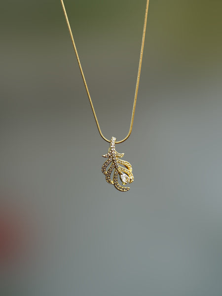 Anti Tarnish Stone Studded Necklace