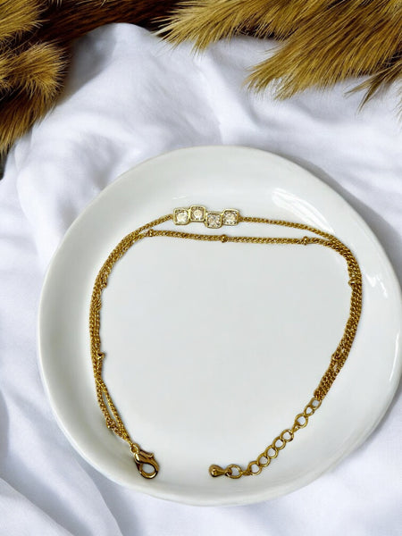 Anti Tarnish layered Dainty Bracelet