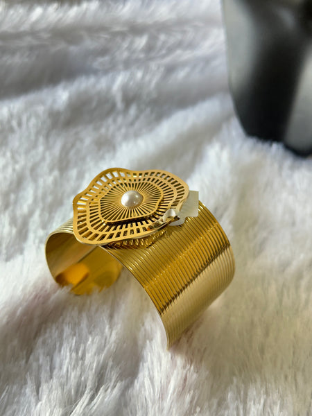 Chunky Statement Anti Tarnish Cuff Bracelet