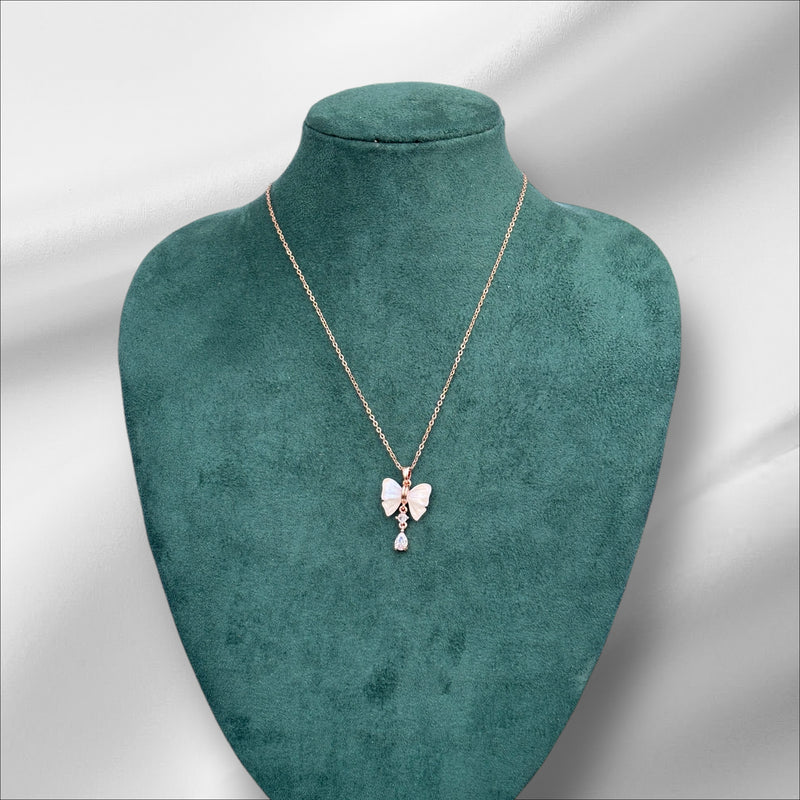Dainty Butterfly Pendant Necklace