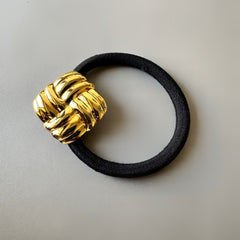 Square Anti-tarnish Metal Hair Tie