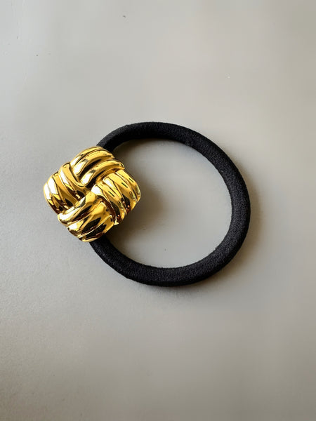 Square Anti-tarnish Metal Hair Tie
