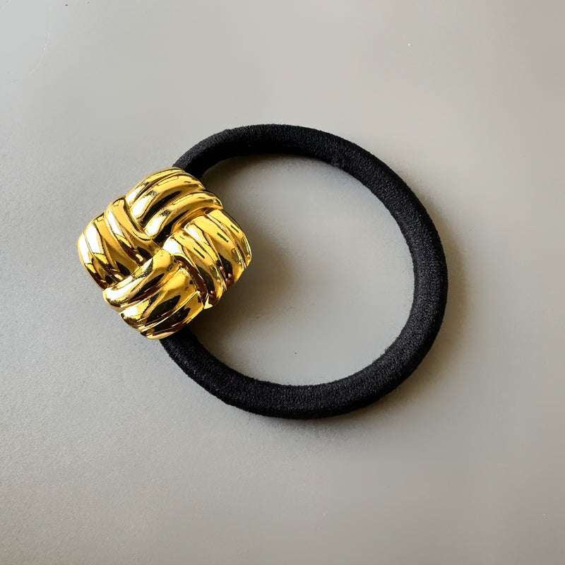 Square Anti-tarnish Metal Hair Tie