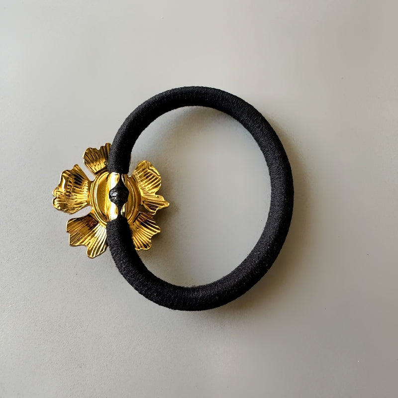 Floral Stainless Steel Hair Tie