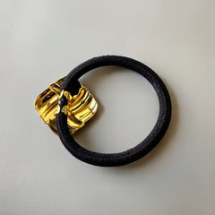 Square Anti-tarnish Metal Hair Tie