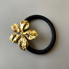 Daffodil Flower Hair Tie