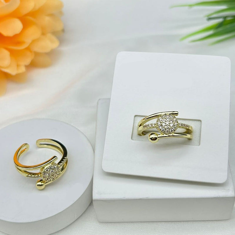 Gold Ring 3 layer