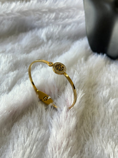 Tree of life Anti Tarnish Cuff Bracelet