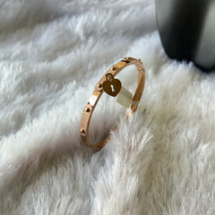Rose Gold Bracelet with Charms