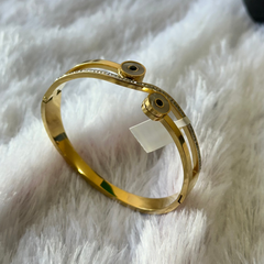 Chunky Evil Eye Anti Tarnish Bracelet