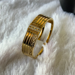 Auto Lock broad bracelet