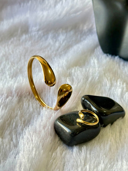 Open Ended Bracelet Ring Combo