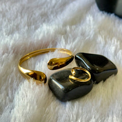 Open Ended Bracelet Ring Combo