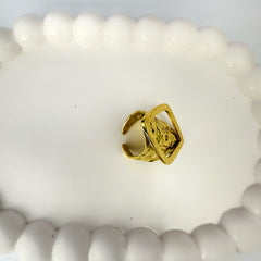 Statement Chunky Anti Tarnish Ring