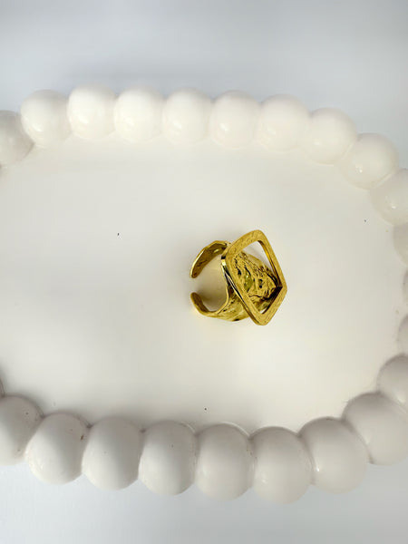 Statement Chunky Anti Tarnish Ring