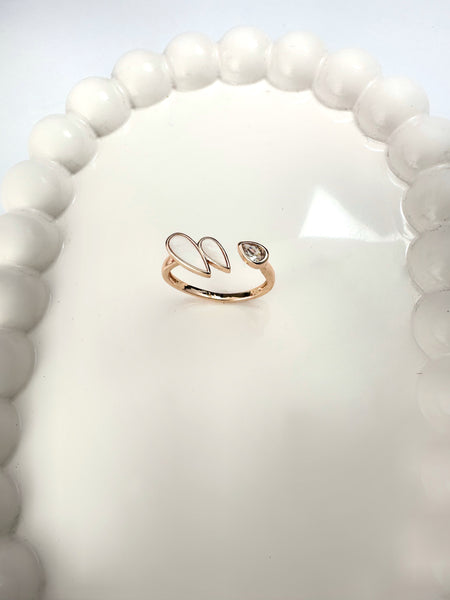 Anti Tarnish Rose Gold Ring