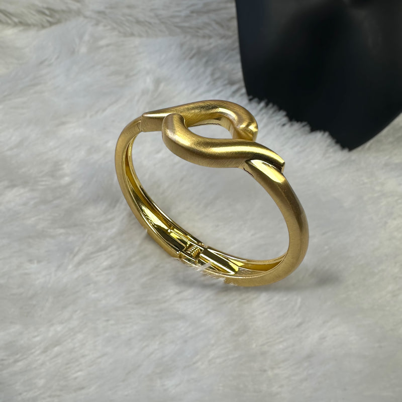 Interlink Anti-tarnish Brass Bracelet - Gold