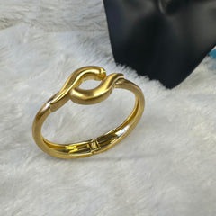 Interlink Anti-tarnish Brass Bracelet - Gold