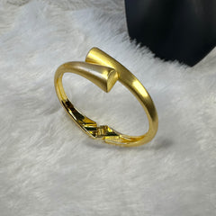 Trendy Anti-tarnish Brass Bracelet - Gold