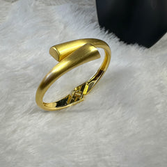 Trendy Anti-tarnish Brass Bracelet - Gold