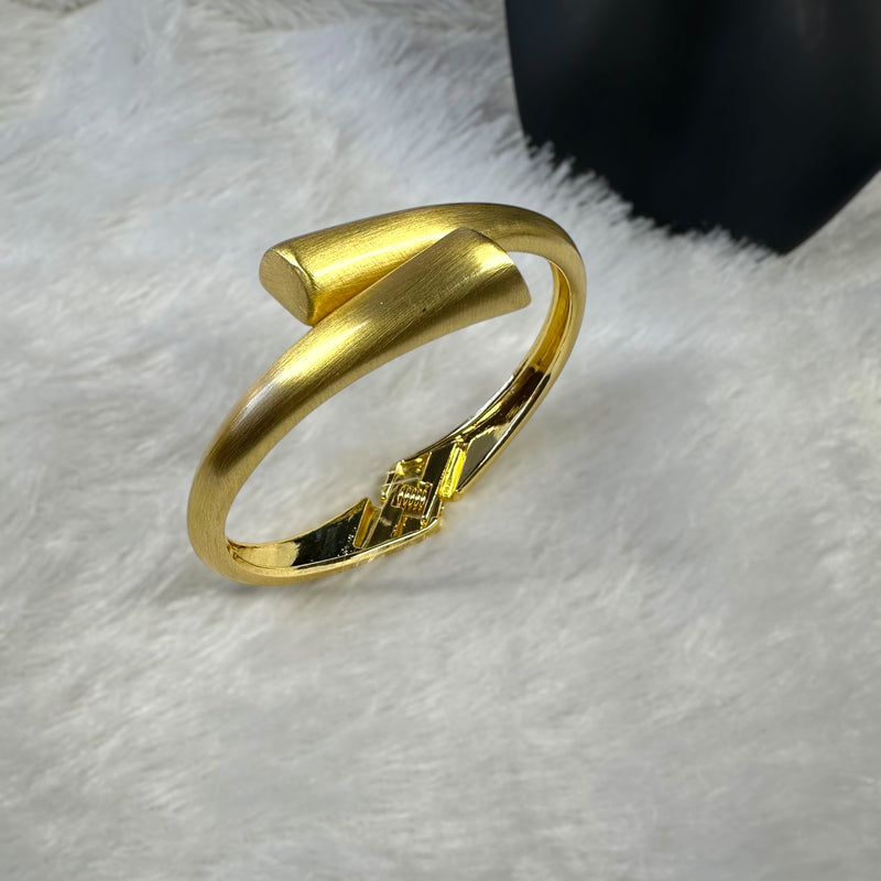 Trendy Anti-tarnish Brass Bracelet - Gold
