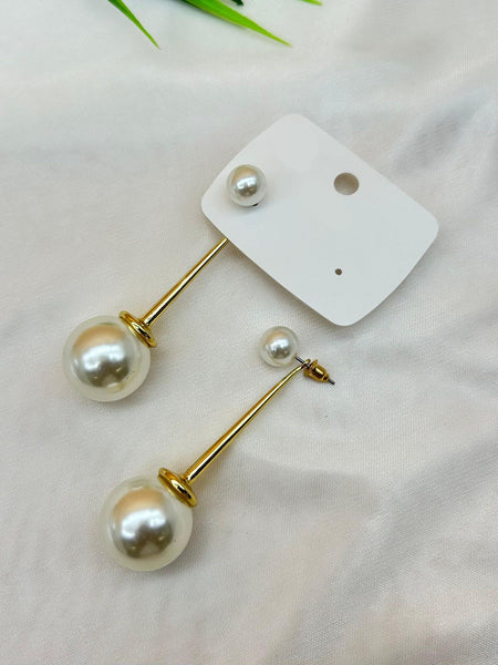 Pearl Thread Anti-tarnish Earrings