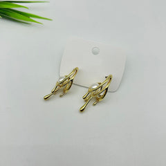 Pearls-in-a-Nest Anti Tarnish Earrings