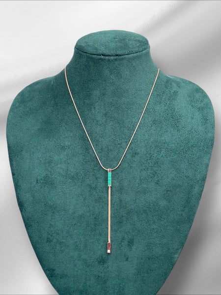 Dainty classic Y-shaped Necklace - Gold