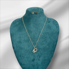 Heart in a heart Necklace set