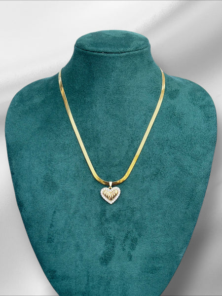 Snake chain Cute Heart