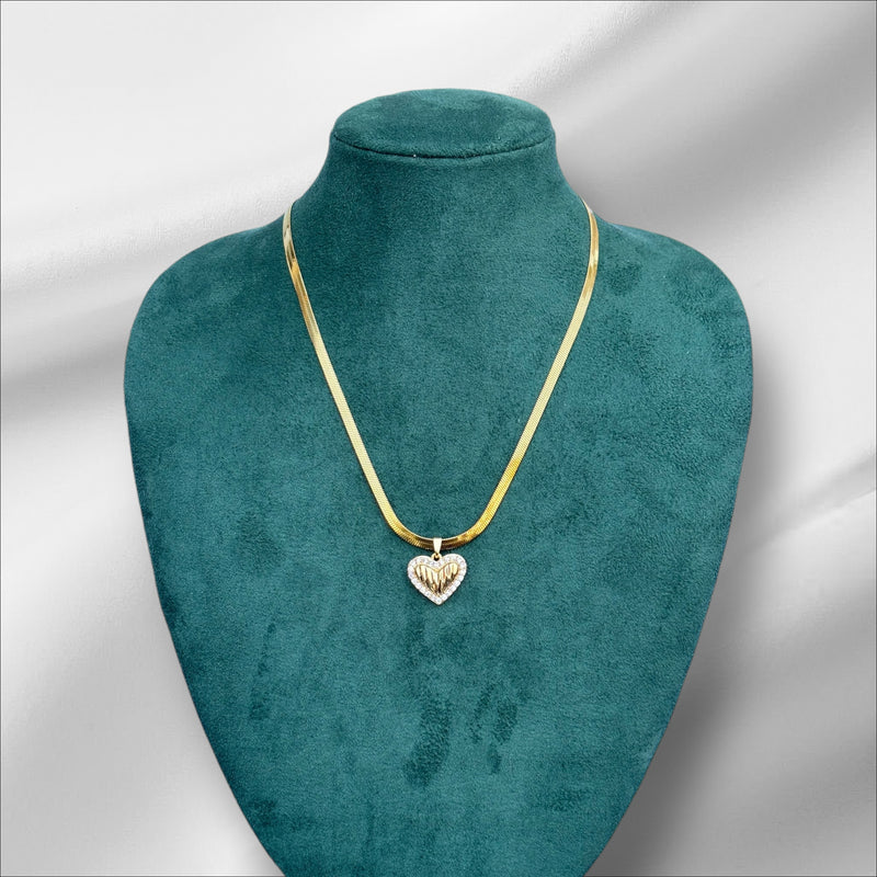 Snake chain Cute Heart