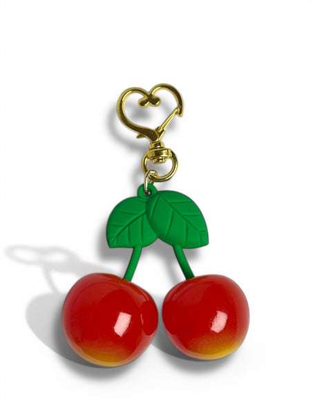 Cherry Bag Charm