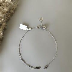 Ring Charm Bracelet - Silver