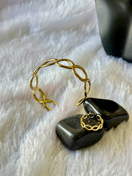 Ring style Bracelet Ring Combo