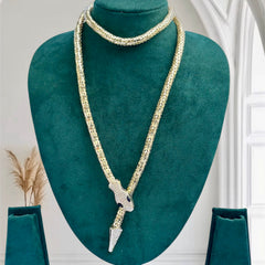 Snake Wrap Around Necklace
