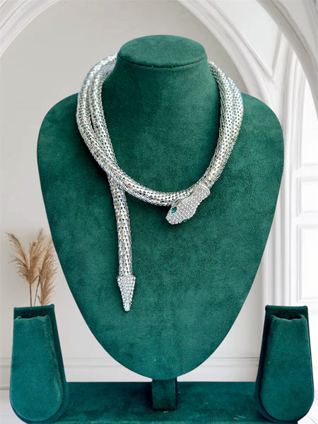 Snake Wrap Around Necklace