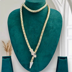 Snake Wrap Around Necklace