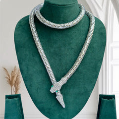 Snake Wrap Around Necklace