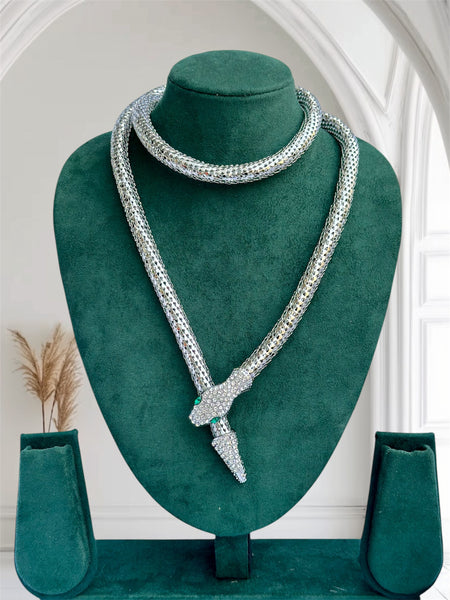 Snake Wrap Around Necklace