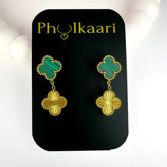 Clover Dangler Earrings