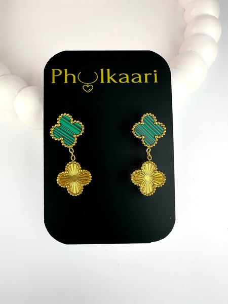 Clover Dangler Earrings