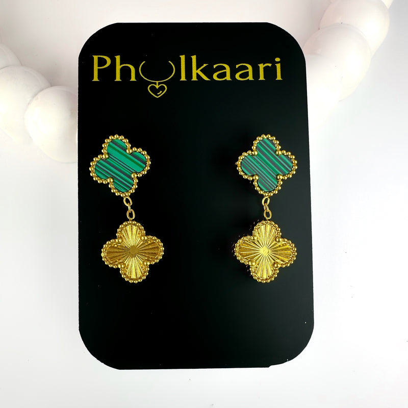 Clover Dangler Earrings