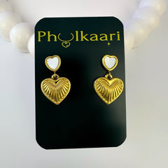 Tiny Heart Earrings